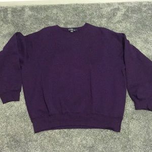 NWT XL men’s purple Polo long sleeve sweatshirt
